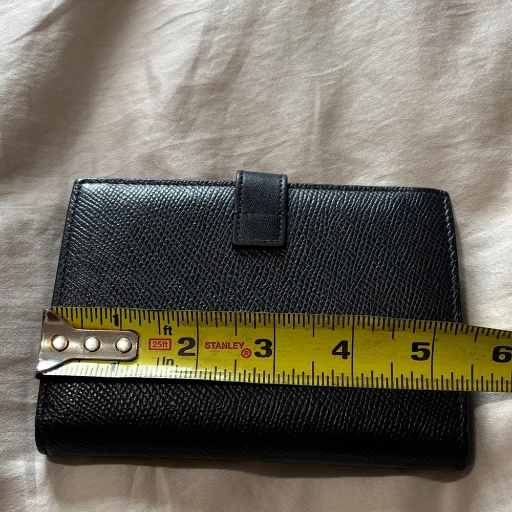Celine Textured Black Leather Wallet - Picture 3 of 6